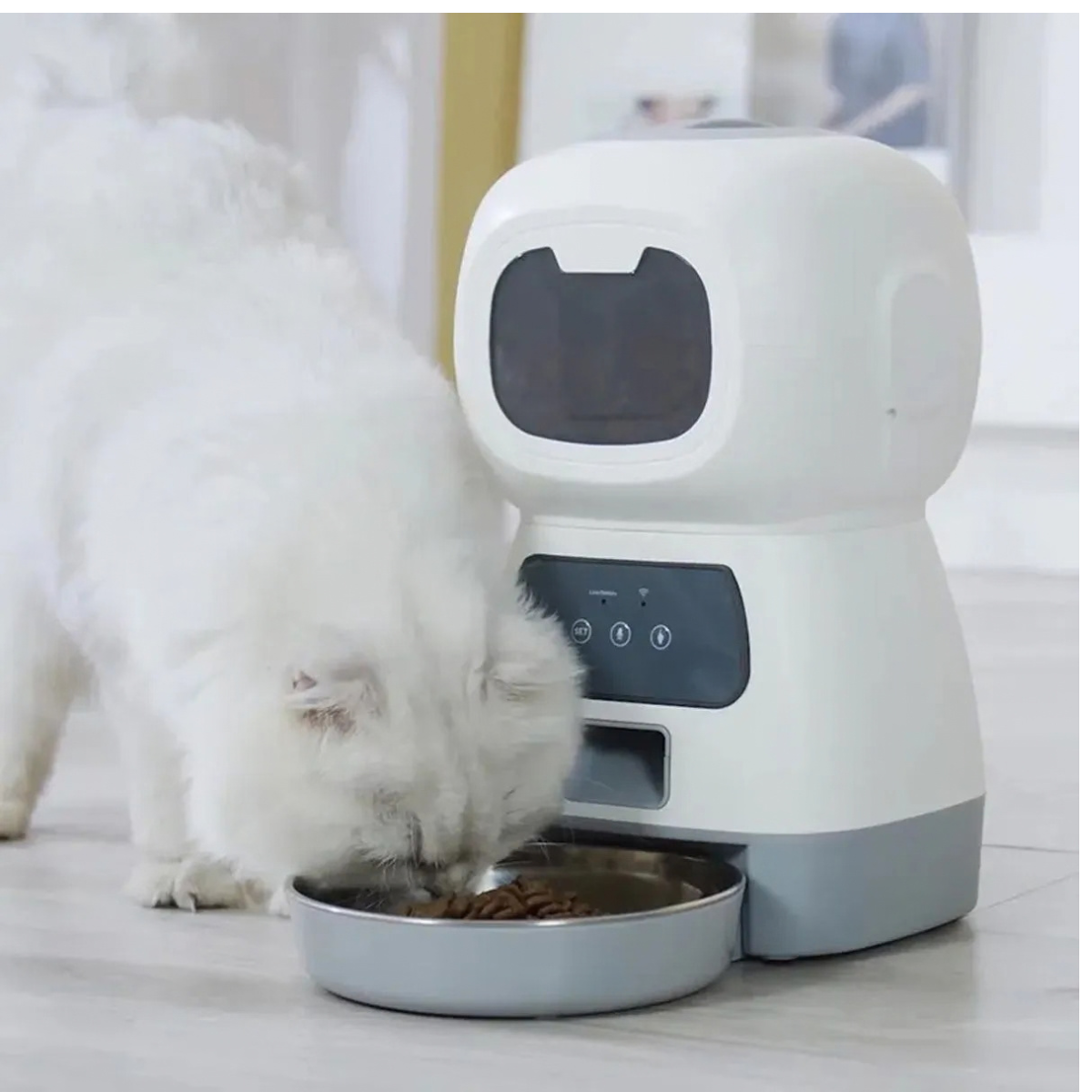 Comedero Automático Inteligente Mascotas